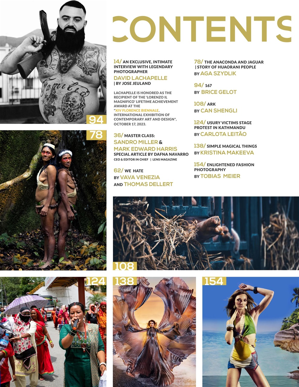 Lens Magazine Preview Pages