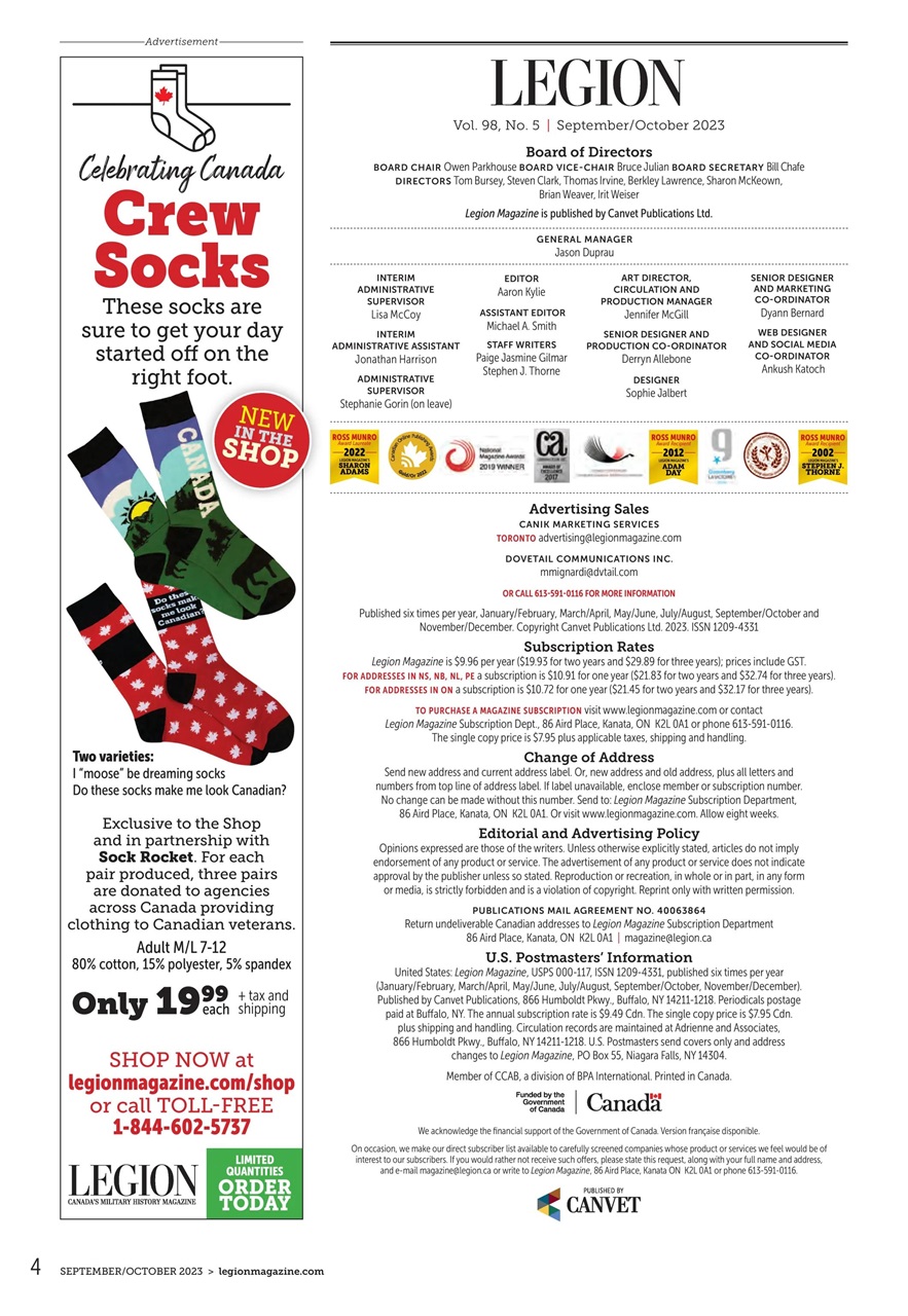 Legion Preview Pages