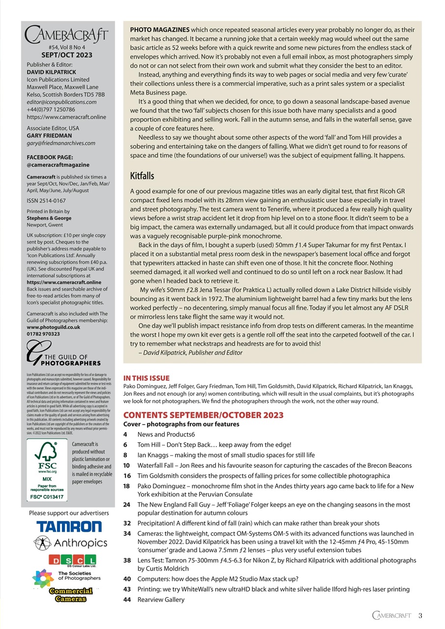 f2 Cameracraft Preview Pages