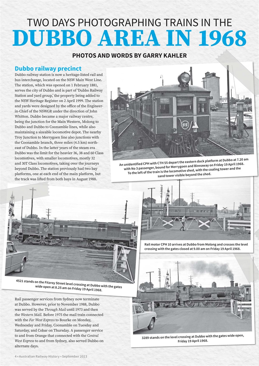Australian Railway History Preview Pages