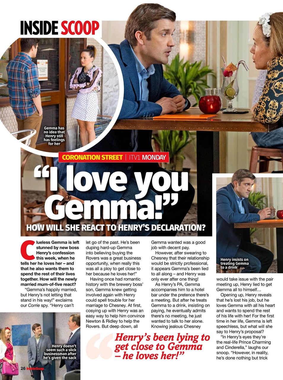 Inside Soap Preview Pages