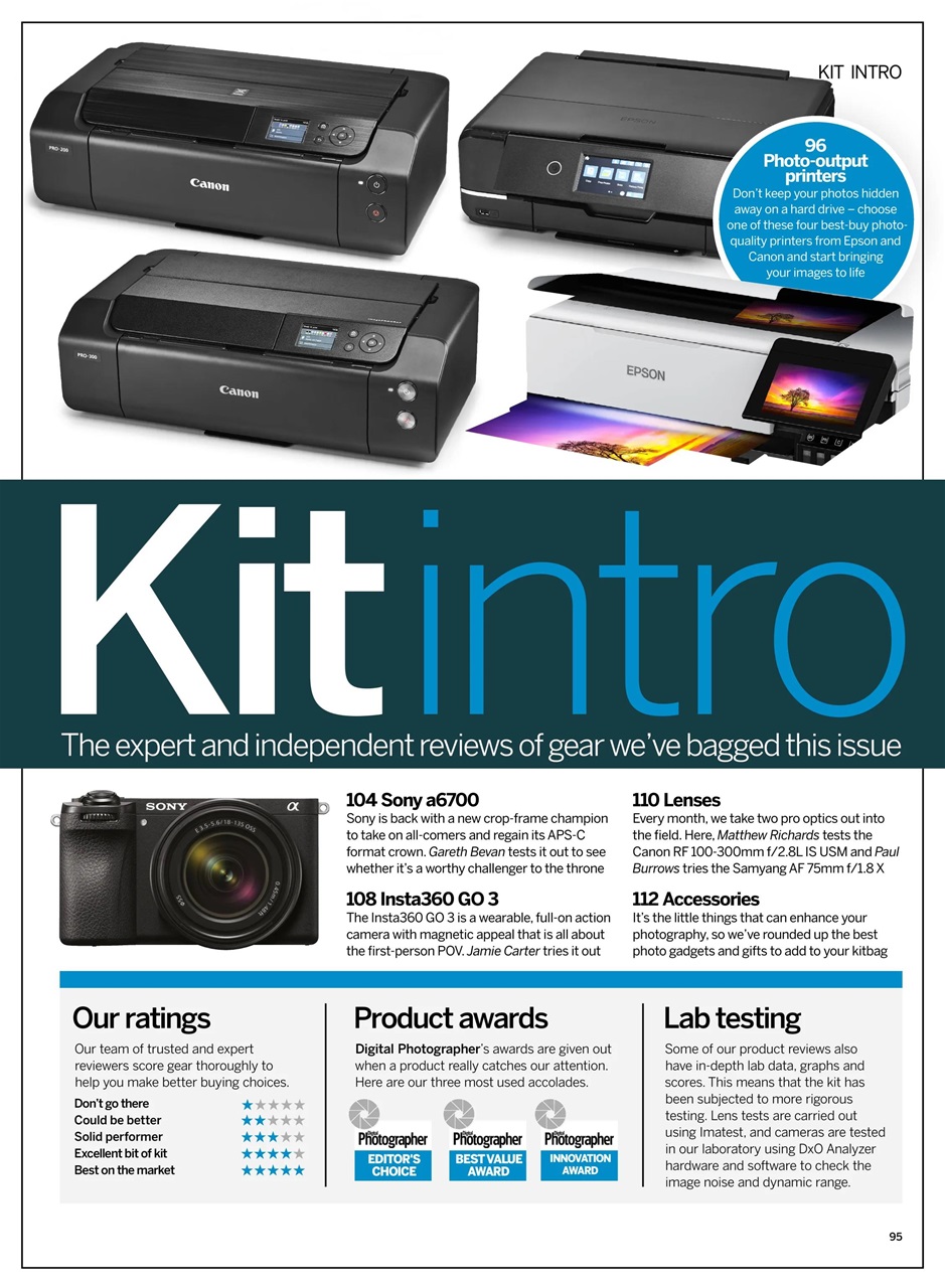 Digital Photographer Preview Pages