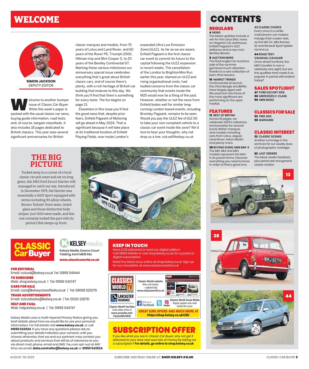 Classic Car Buyer Preview Pages