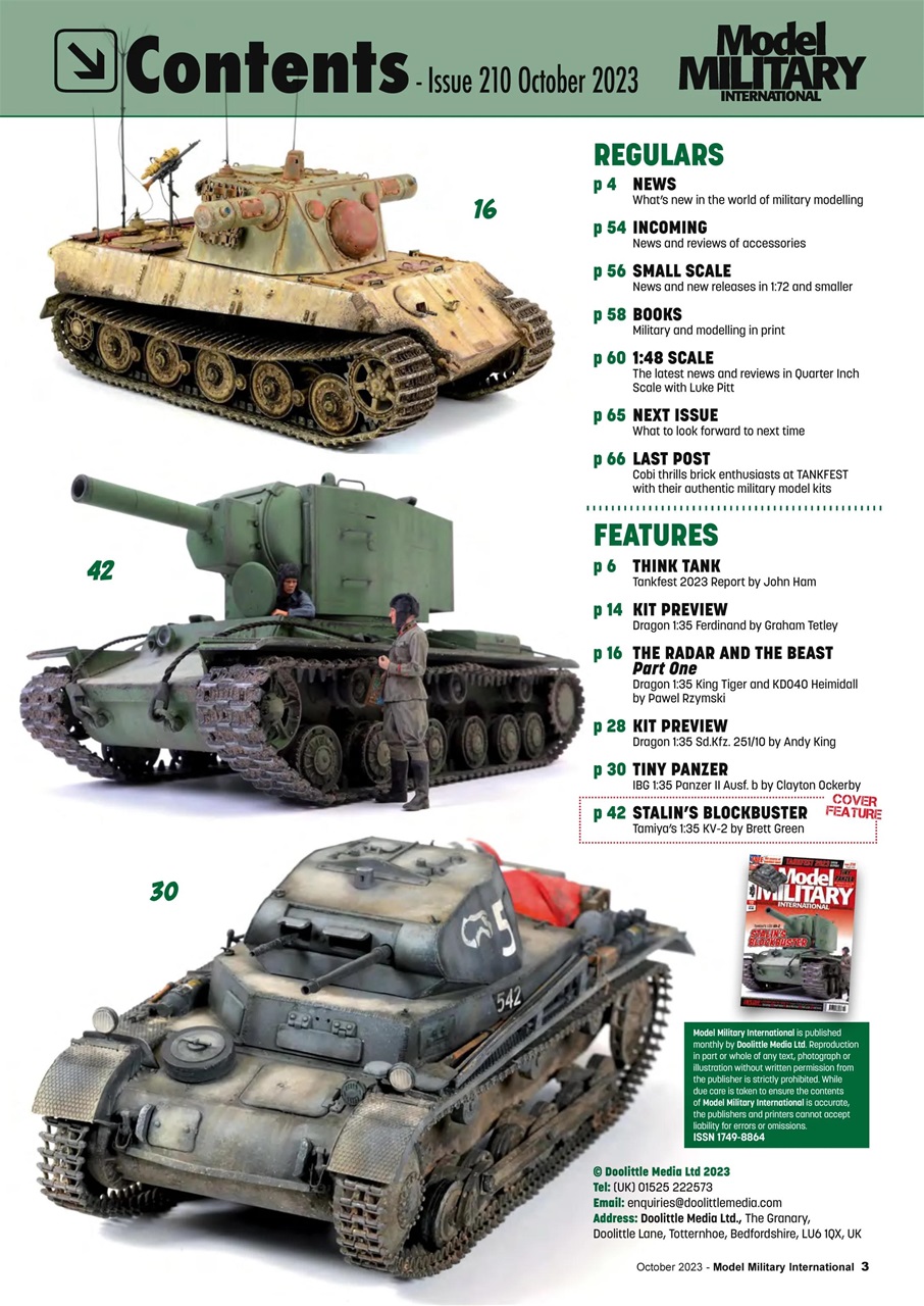 Model Military International Preview Pages