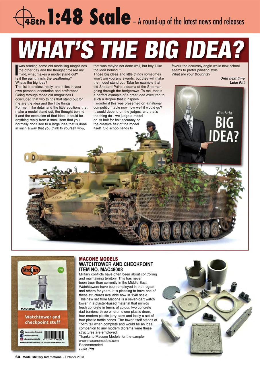 Military Modelling International Magazine Preview Pages