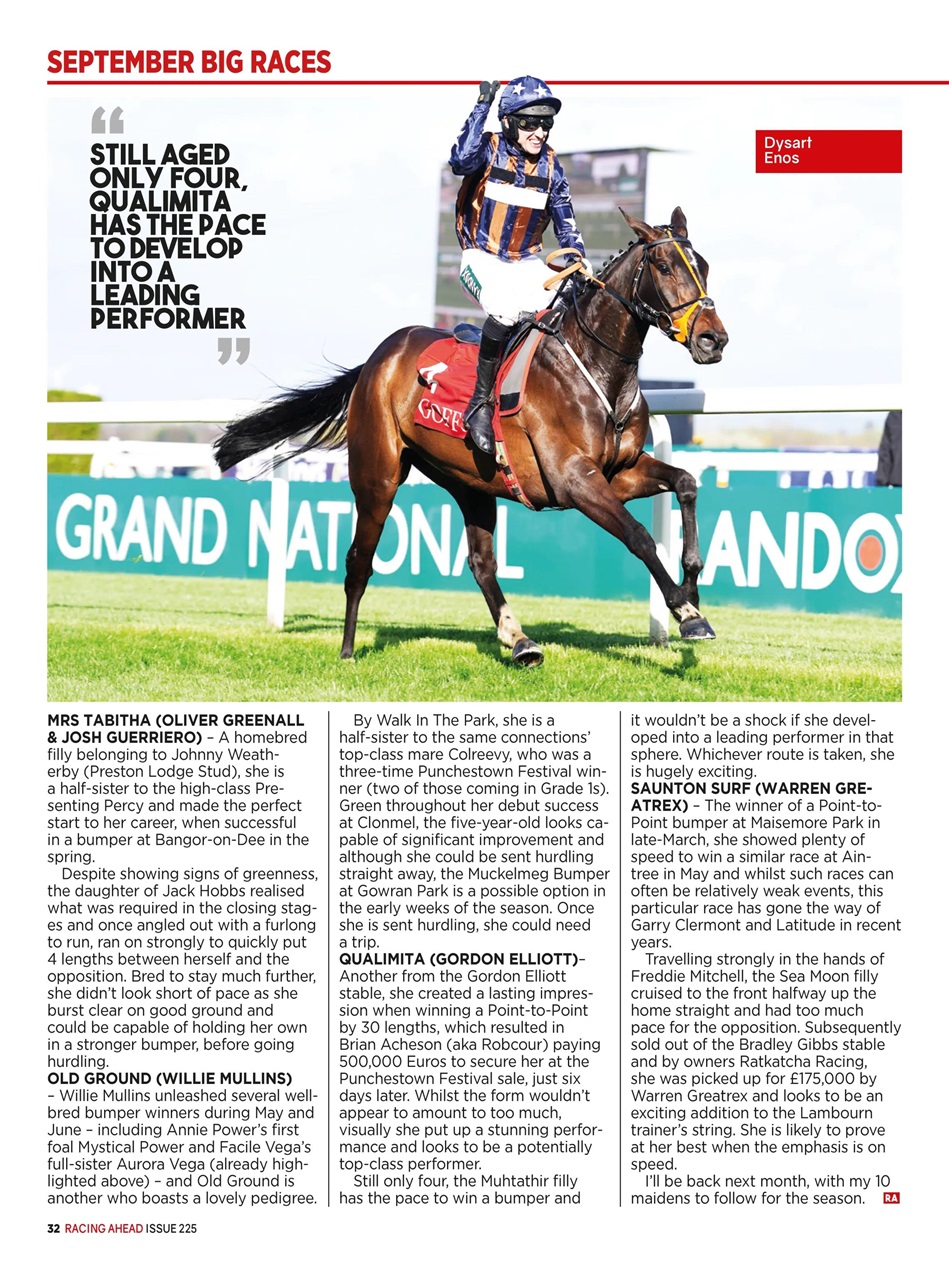 Racing Ahead Preview Pages