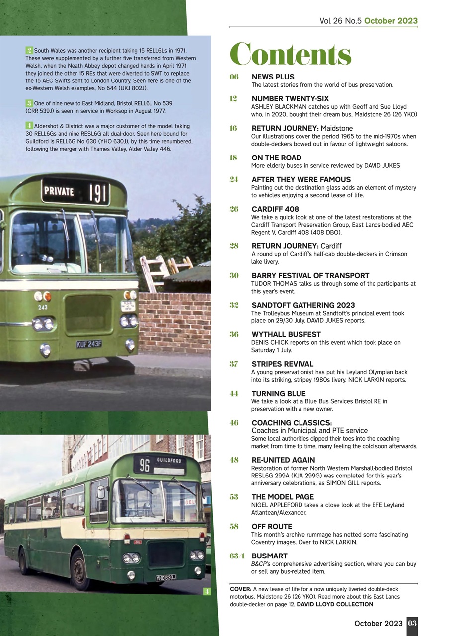 Bus & Coach Preservation Preview Pages