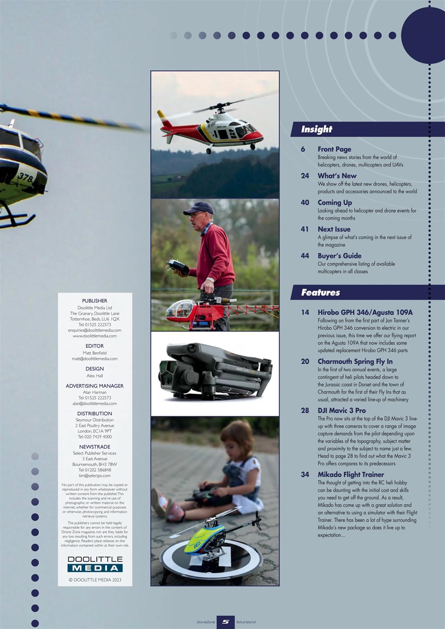 Radio Control Rotor World Preview Pages