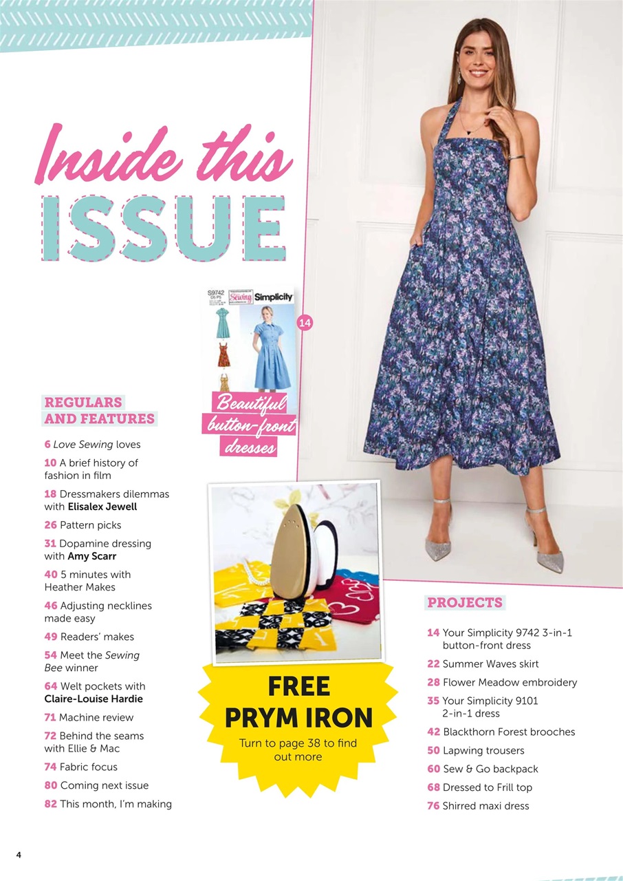 Love Sewing Preview Pages