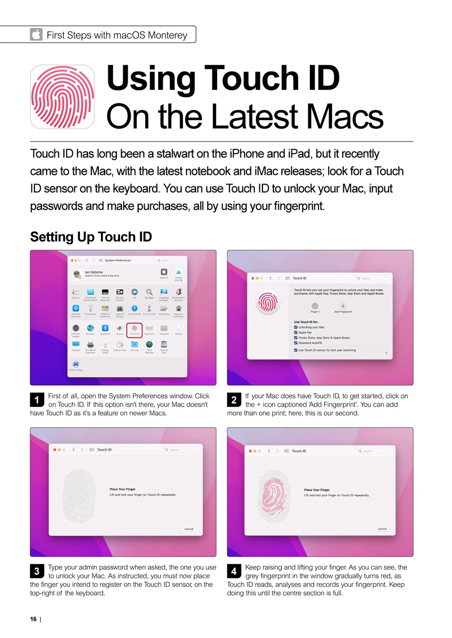 Mac + MacBook User Preview Pages