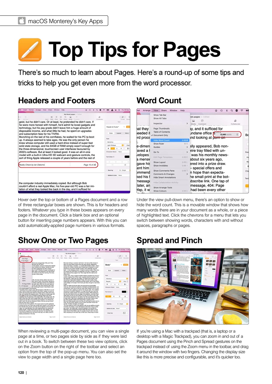 Mac + MacBook User Preview Pages