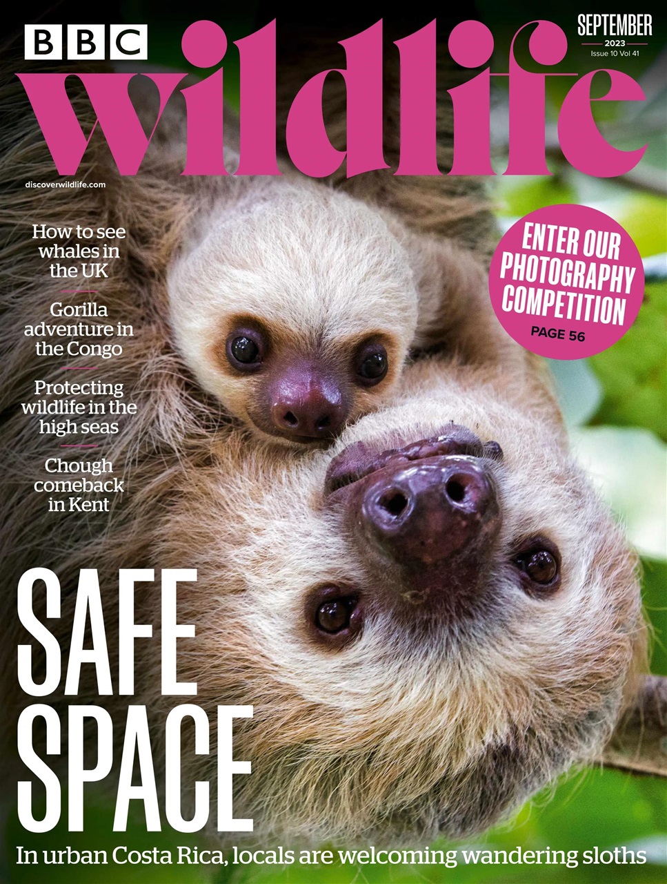 BBC Wildlife Magazine Preview Pages
