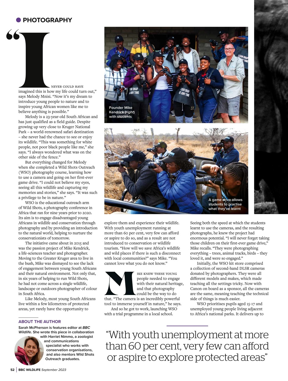 BBC Wildlife Magazine Preview Pages