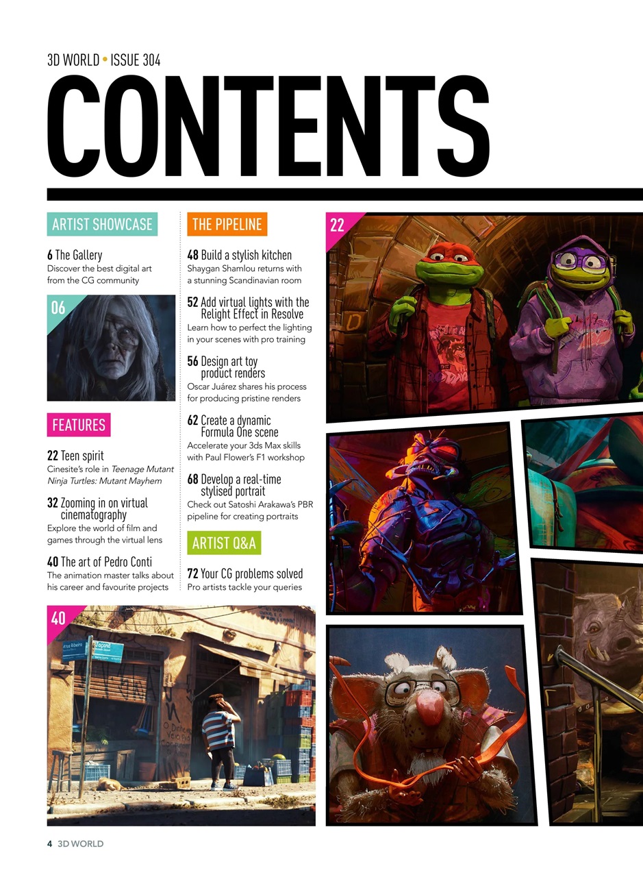 3D World Preview Pages