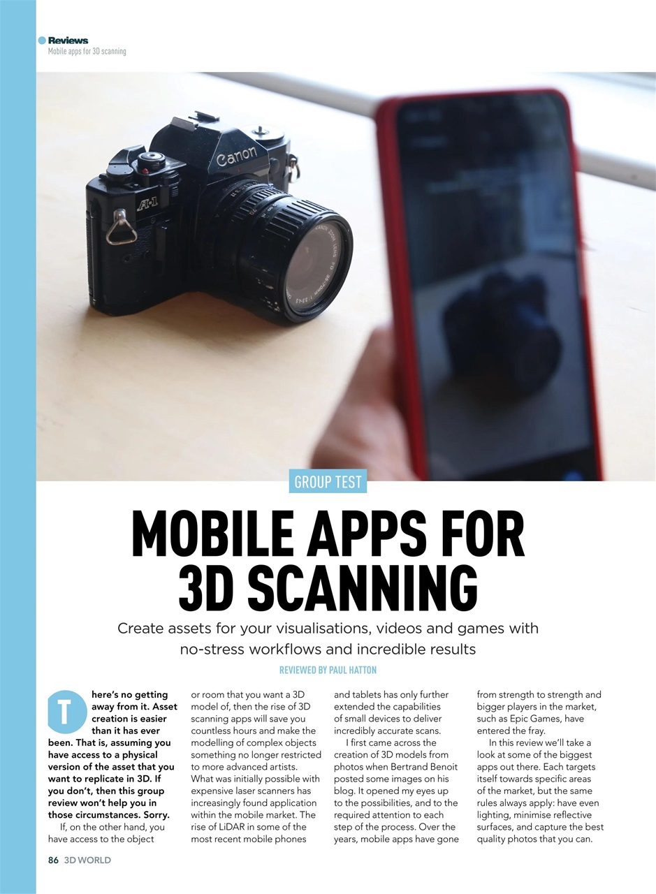 3D World Preview Pages