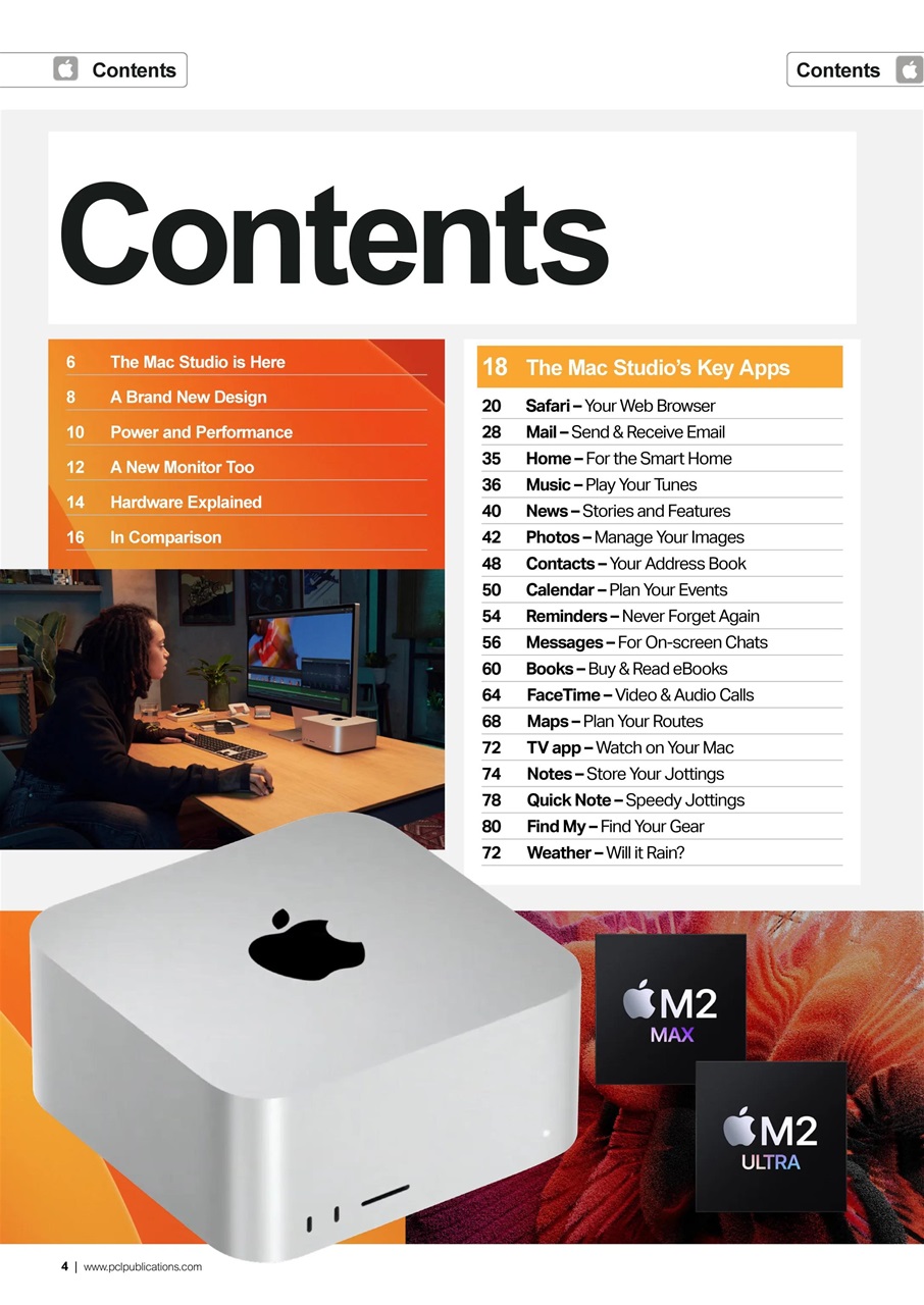 Mac + MacBook User Preview Pages