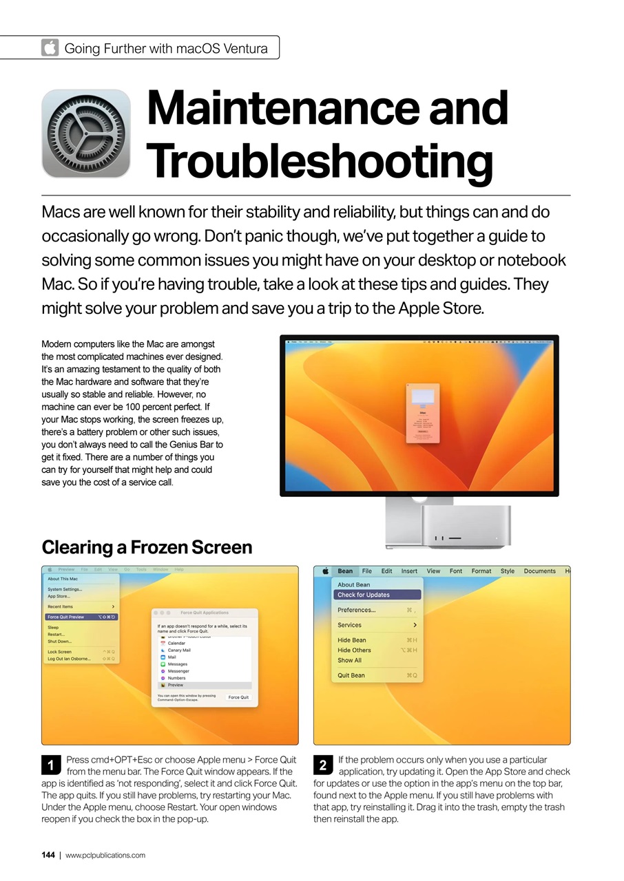 Mac + MacBook User Preview Pages