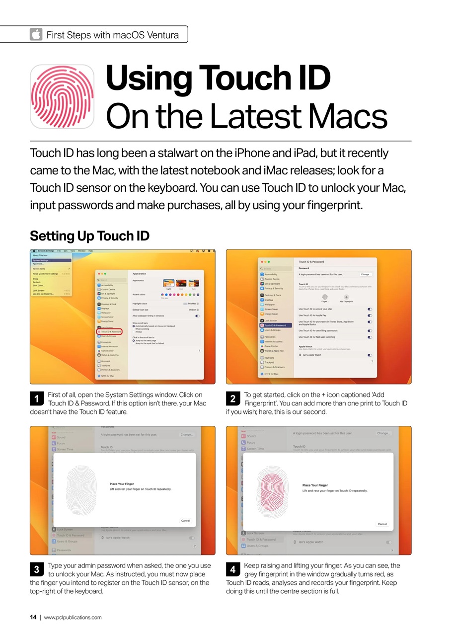 Mac + MacBook User Preview Pages