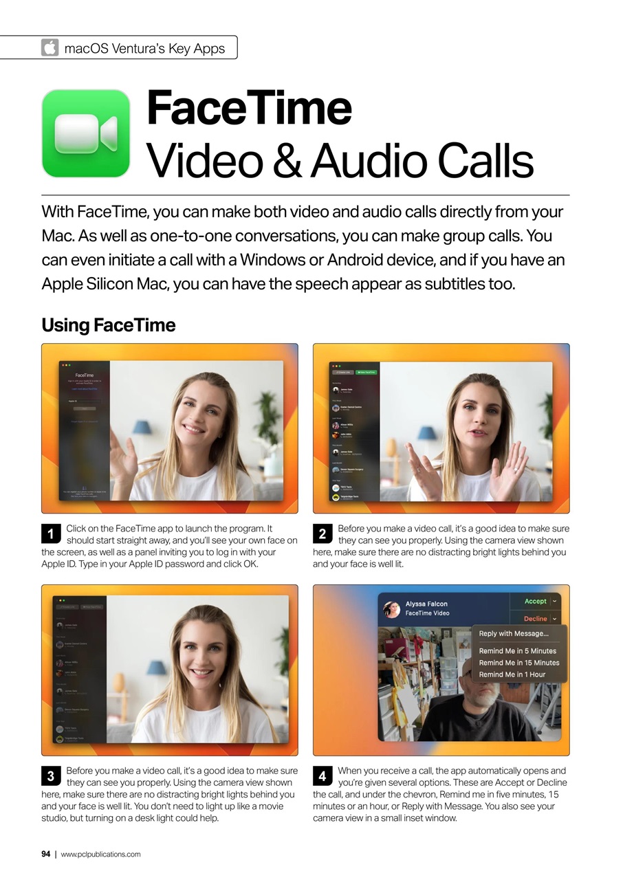 Mac + MacBook User Preview Pages