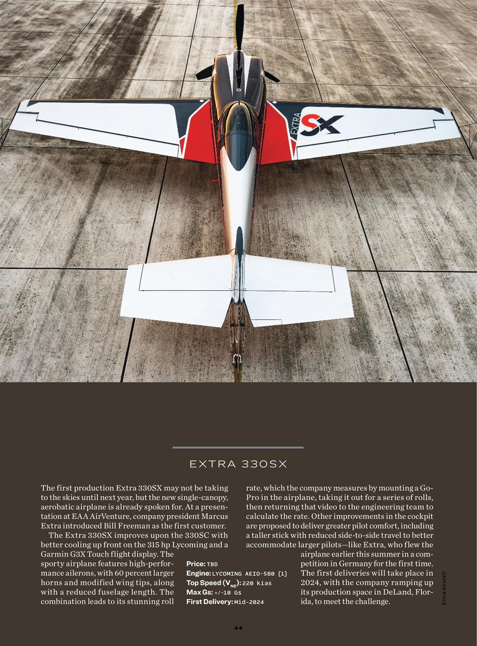 FLYING Magazine Preview Pages