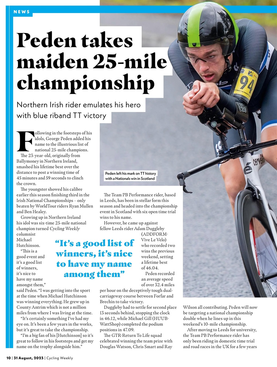 Cycling Weekly Preview Pages