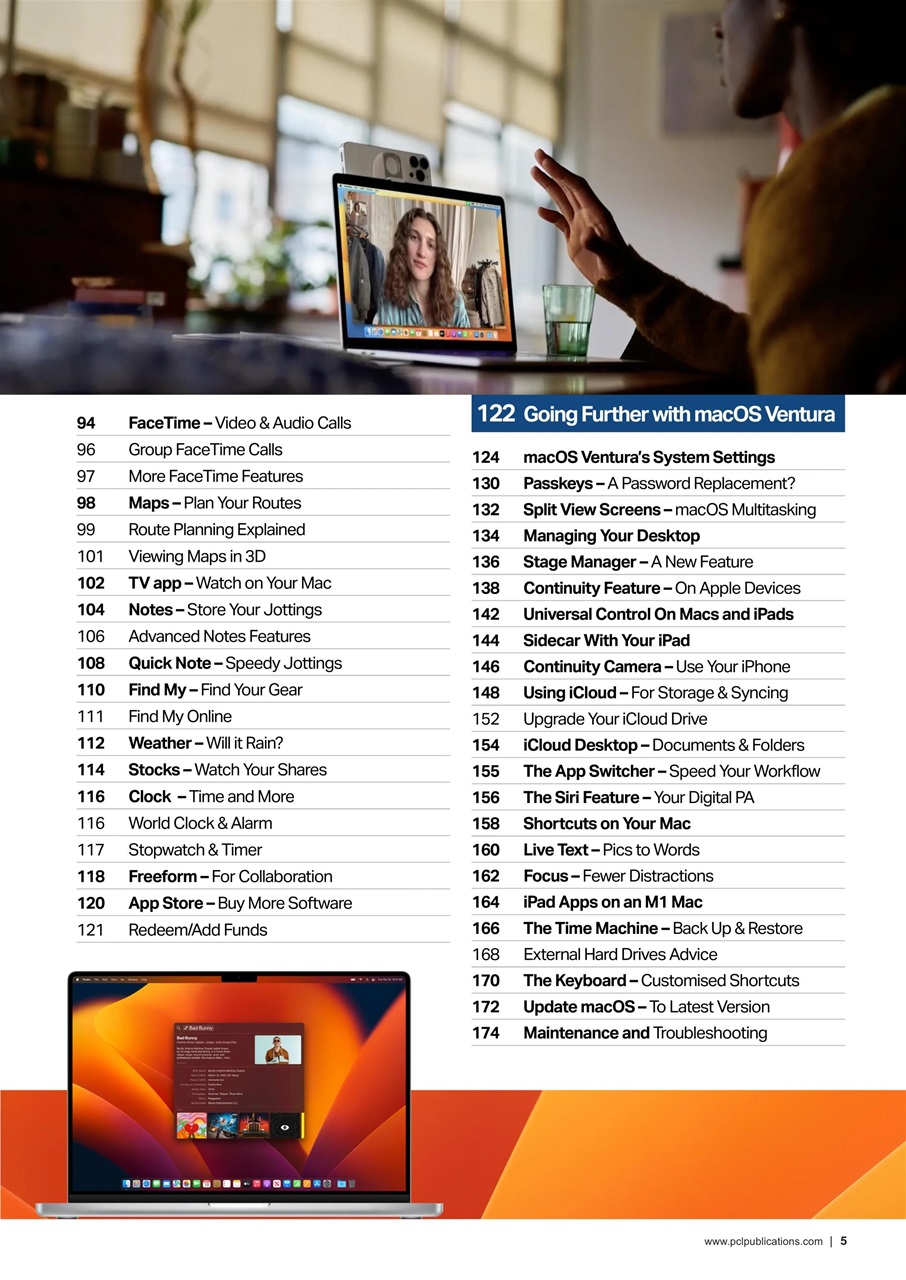 Mac + MacBook User Preview Pages