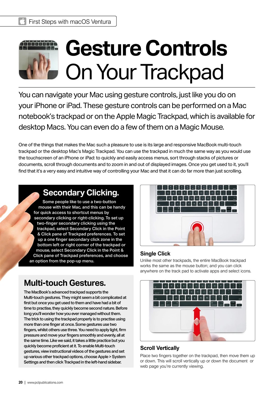 Mac + MacBook User Preview Pages