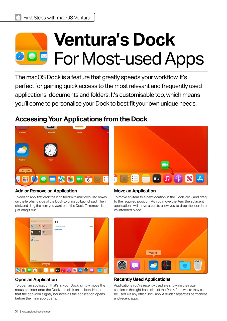 Mac + MacBook User Preview Pages