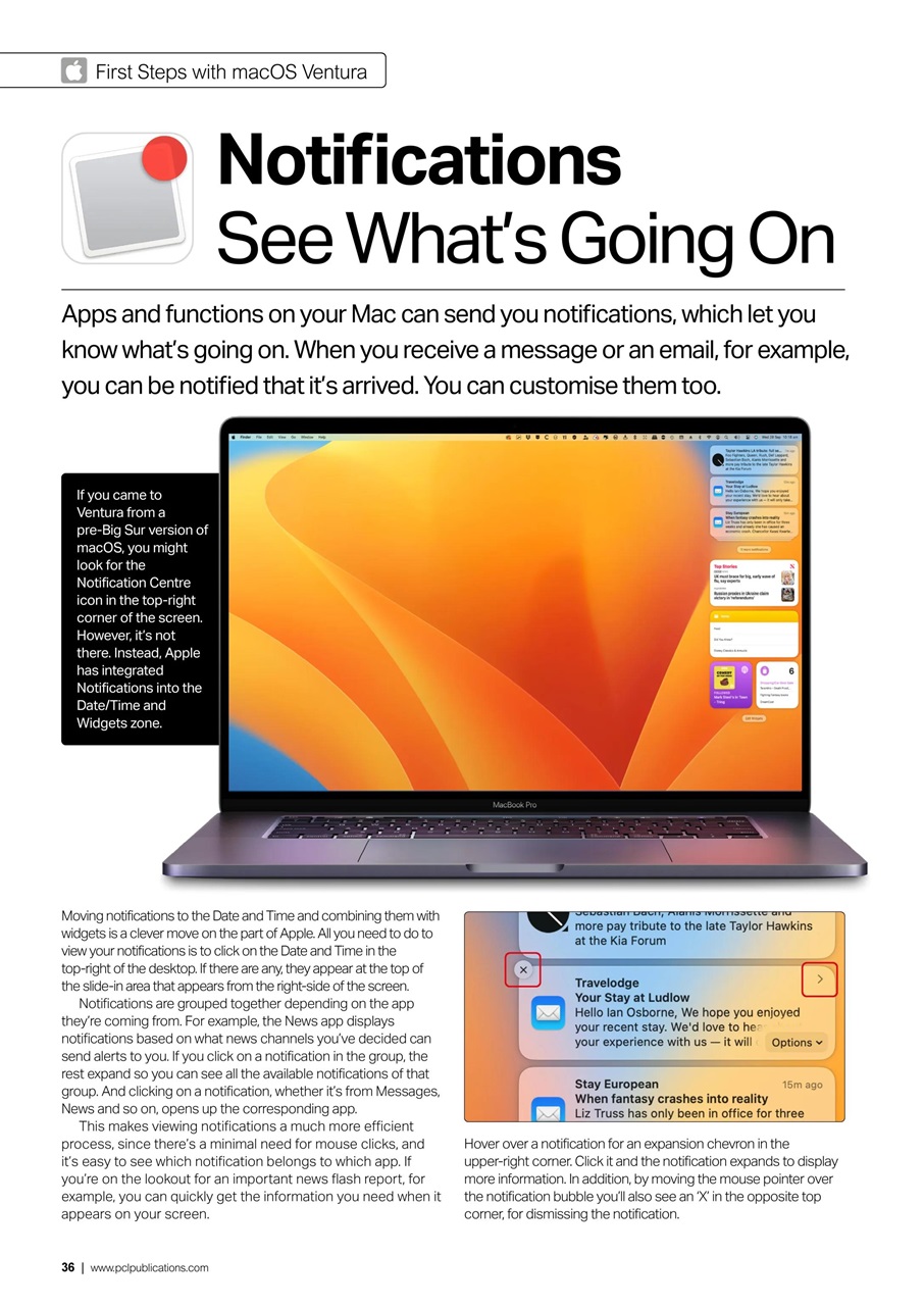 Mac + MacBook User Preview Pages