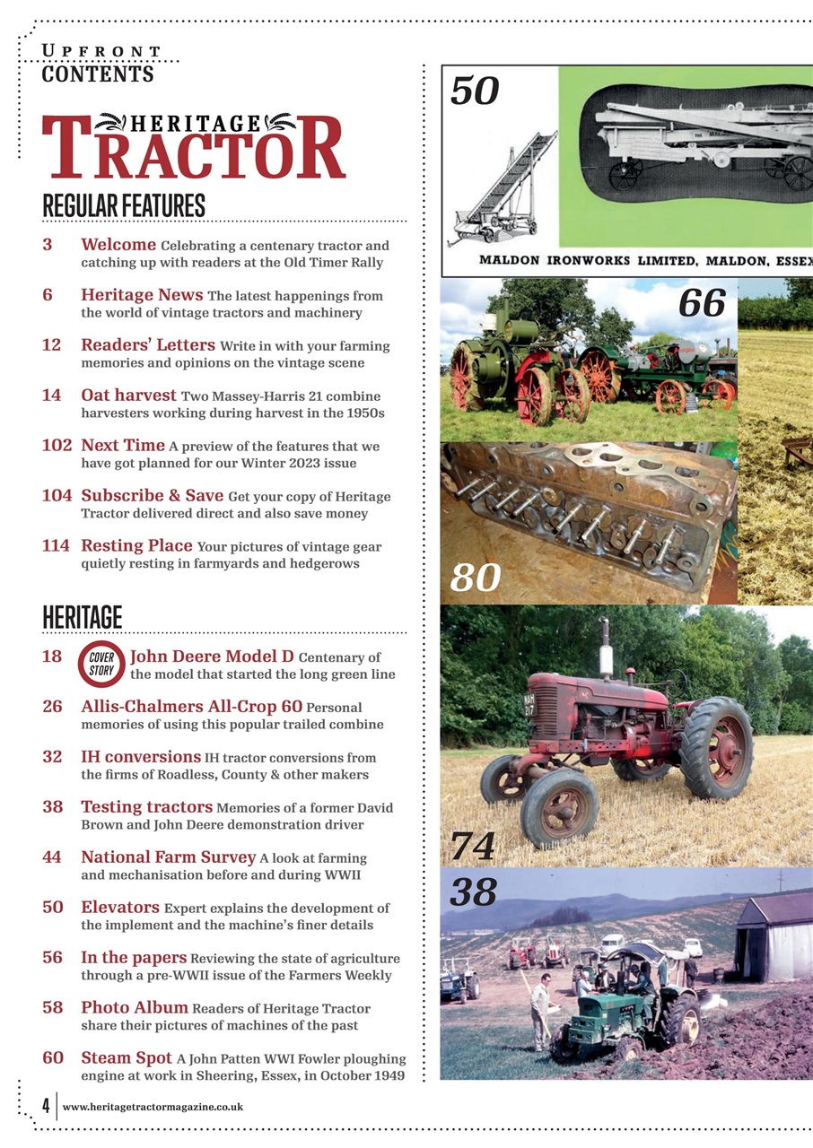 Classic Tractor Preview Pages
