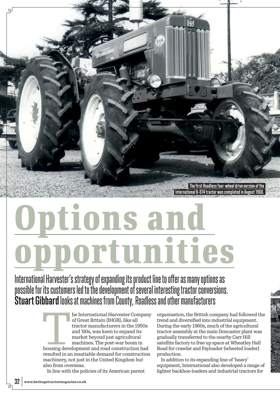 Classic Tractor Preview Pages