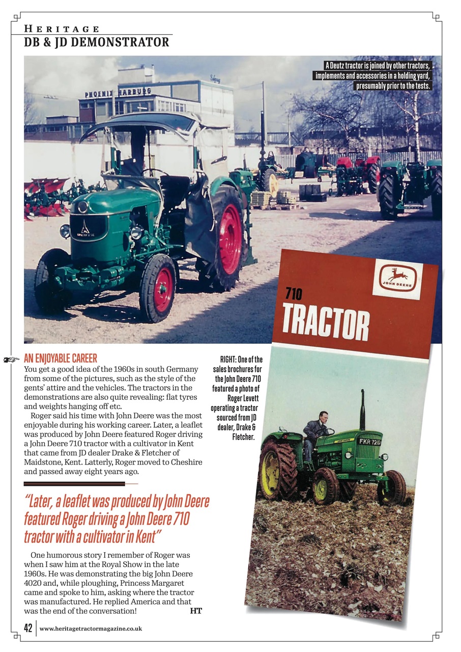 Classic Tractor Preview Pages