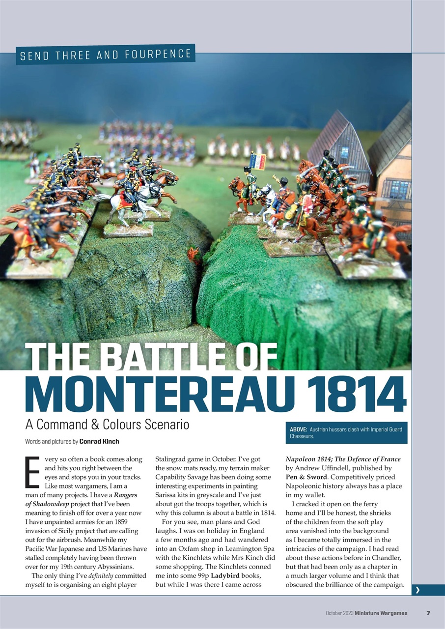 Miniature Wargames Preview Pages