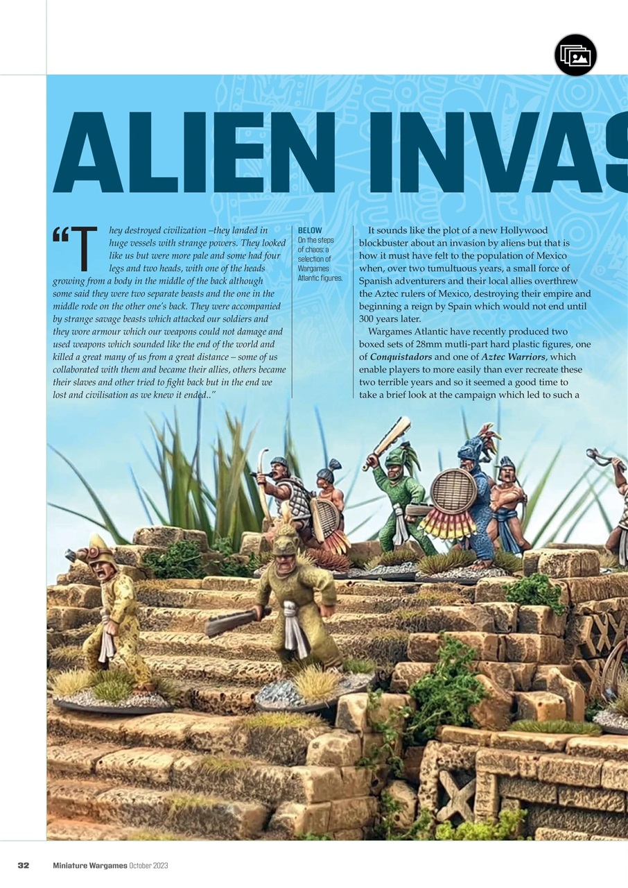Miniature Wargames Preview Pages