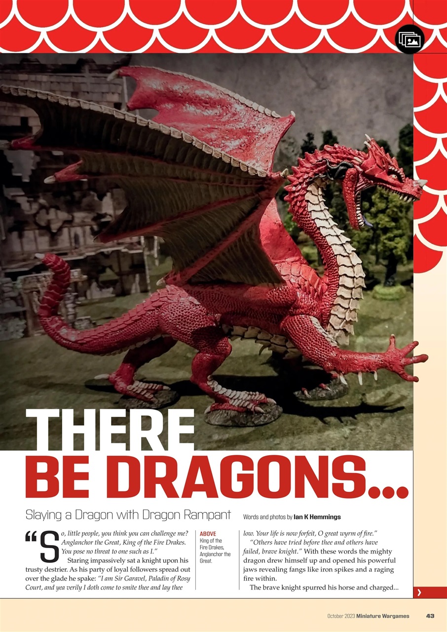 Miniature Wargames Preview Pages