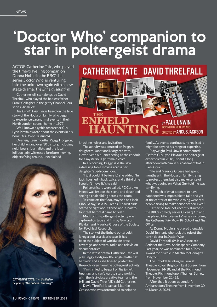 Psychic News Preview Pages