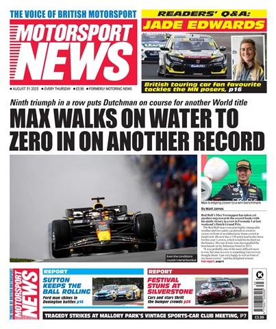 Motorsport News issue 31 Aug 23