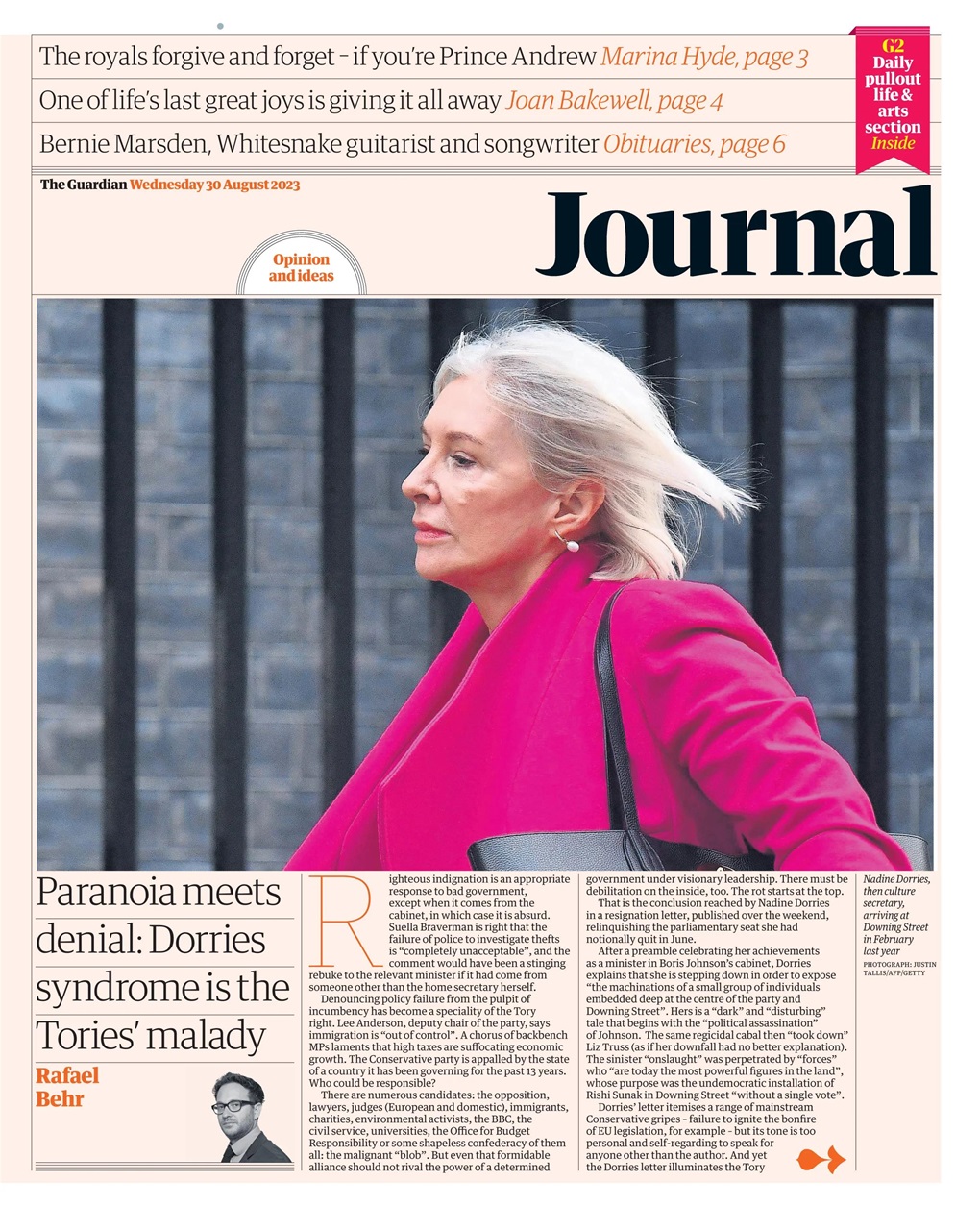 The Guardian Newspaper Preview Pages