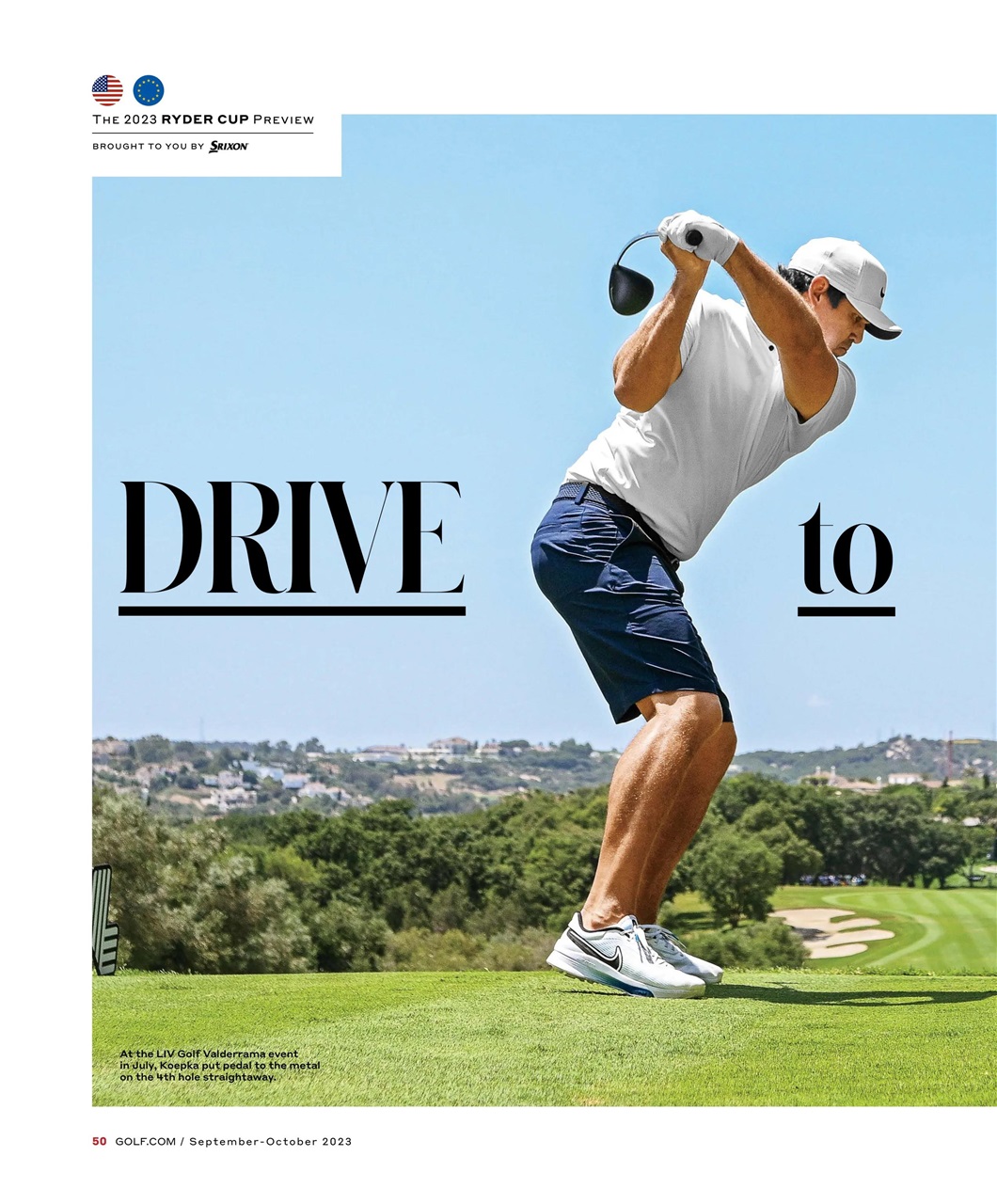 Golf Magazine Preview Pages