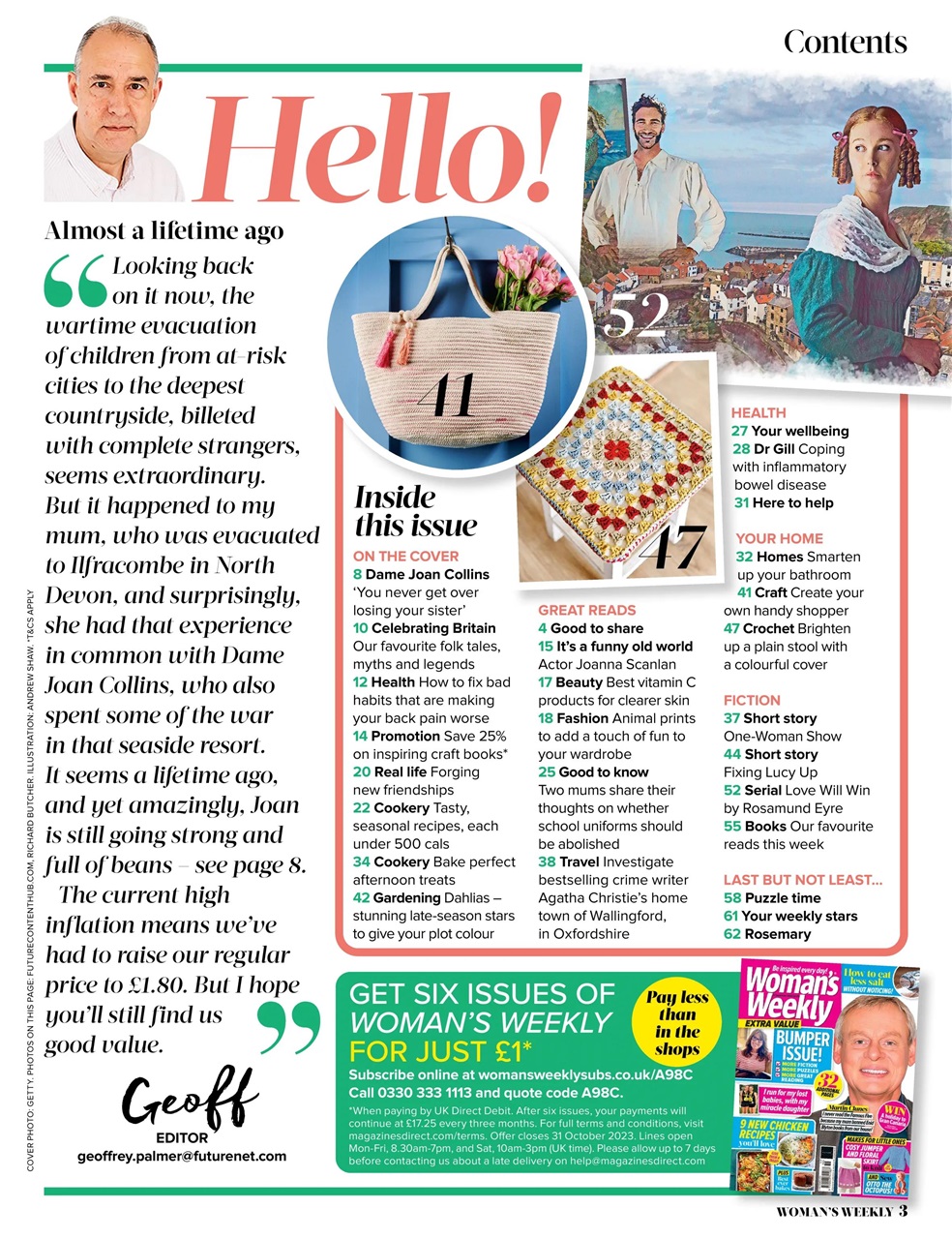 Woman's Weekly Preview Pages