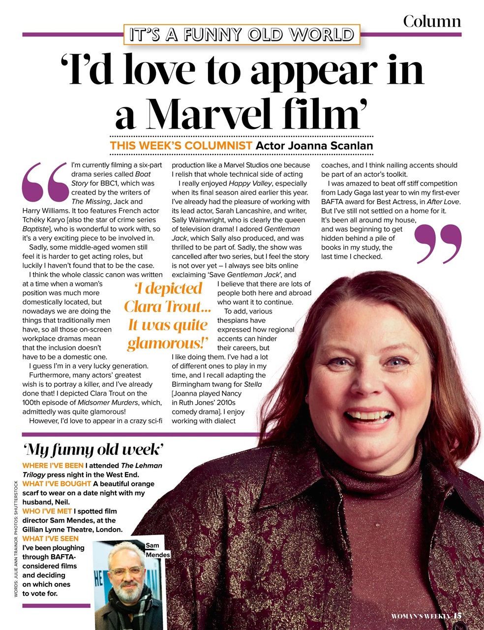 Woman's Weekly Preview Pages