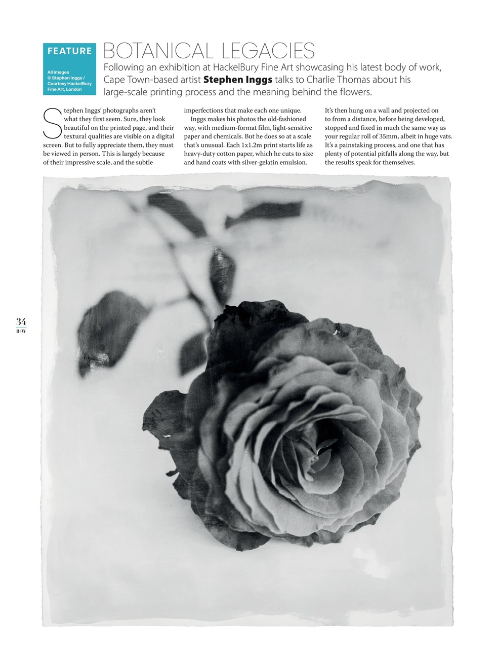 Black+White Photography Preview Pages