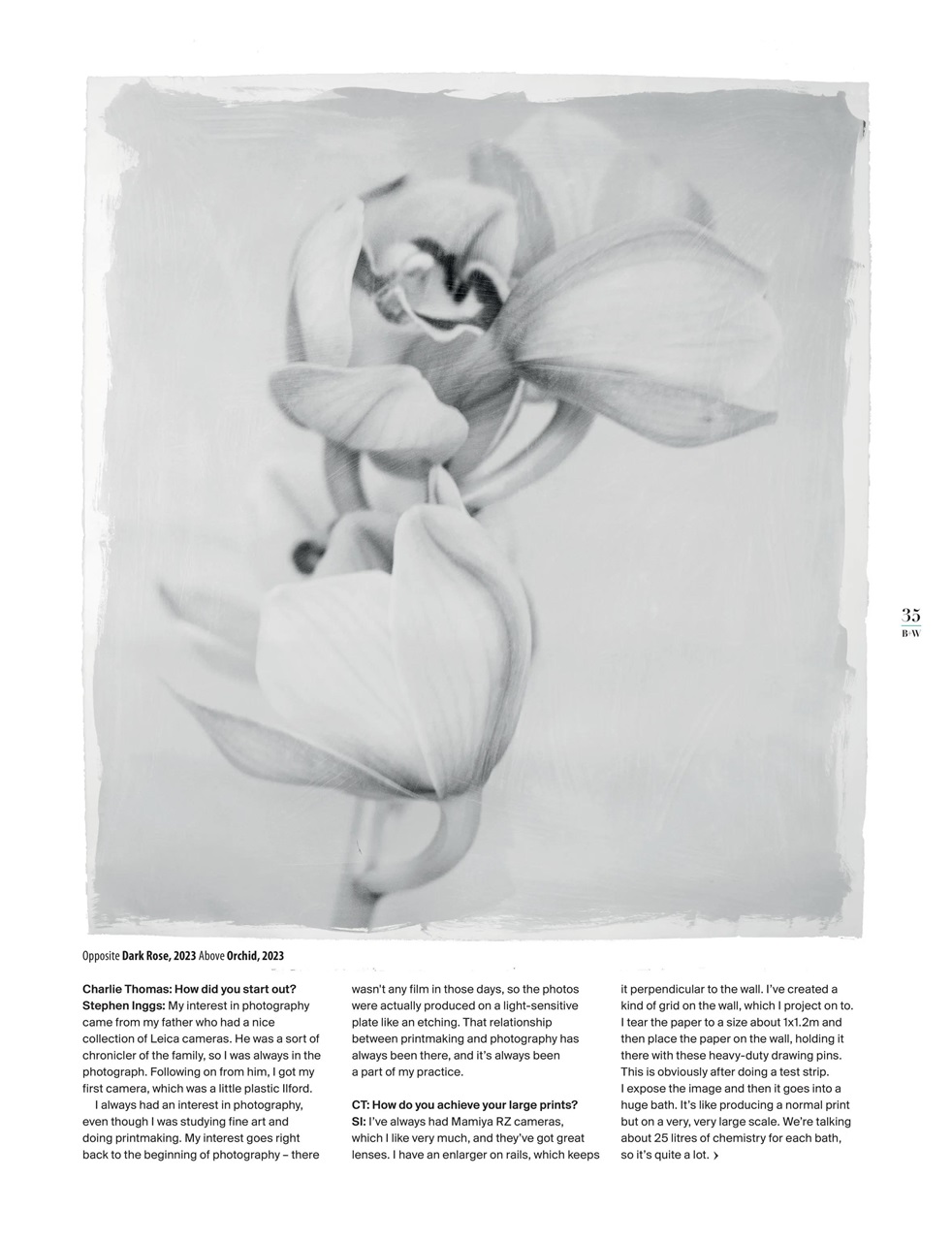 Black+White Photography Preview Pages