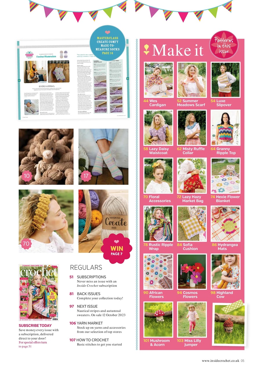 Inside Crochet Preview Pages
