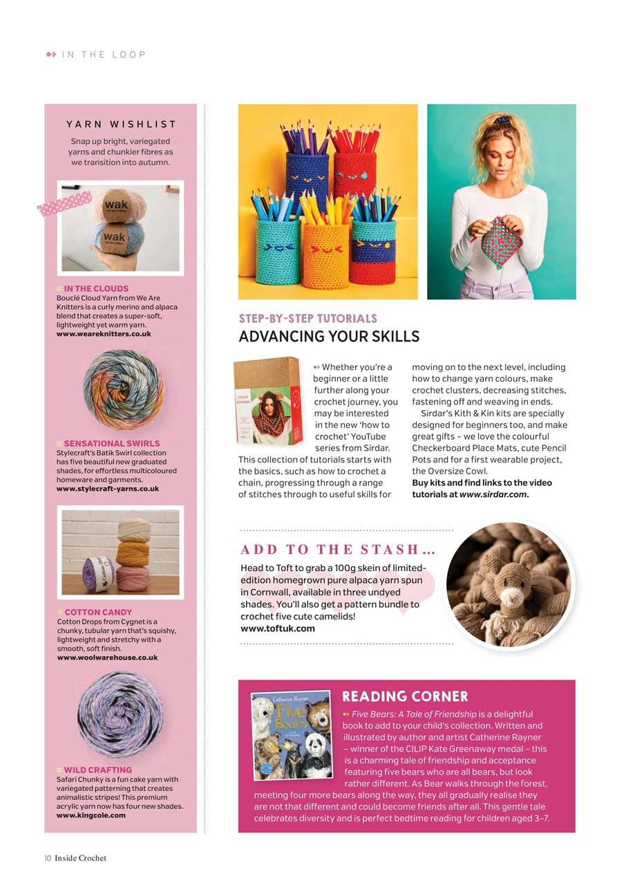 Inside Crochet Preview Pages