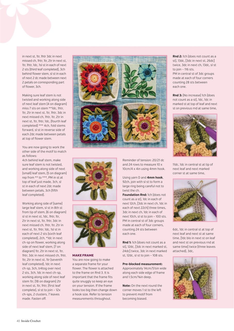 Inside Crochet Preview Pages