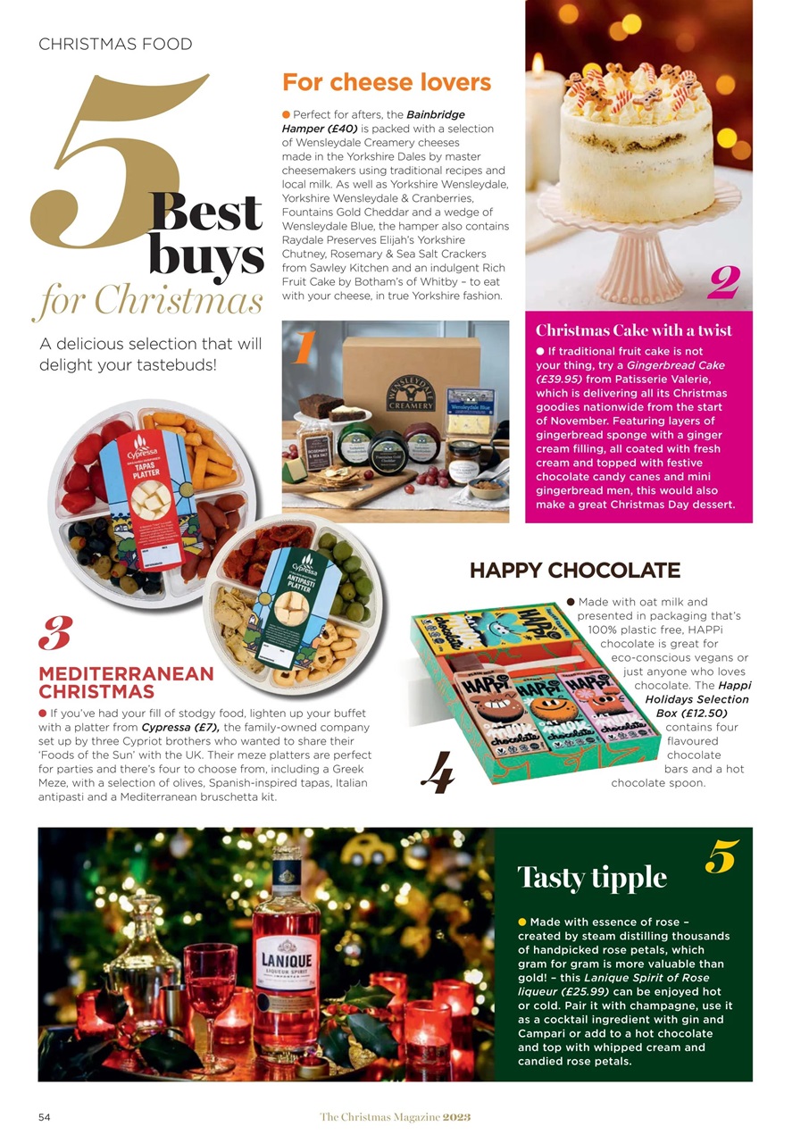The Christmas Magazine Preview Pages