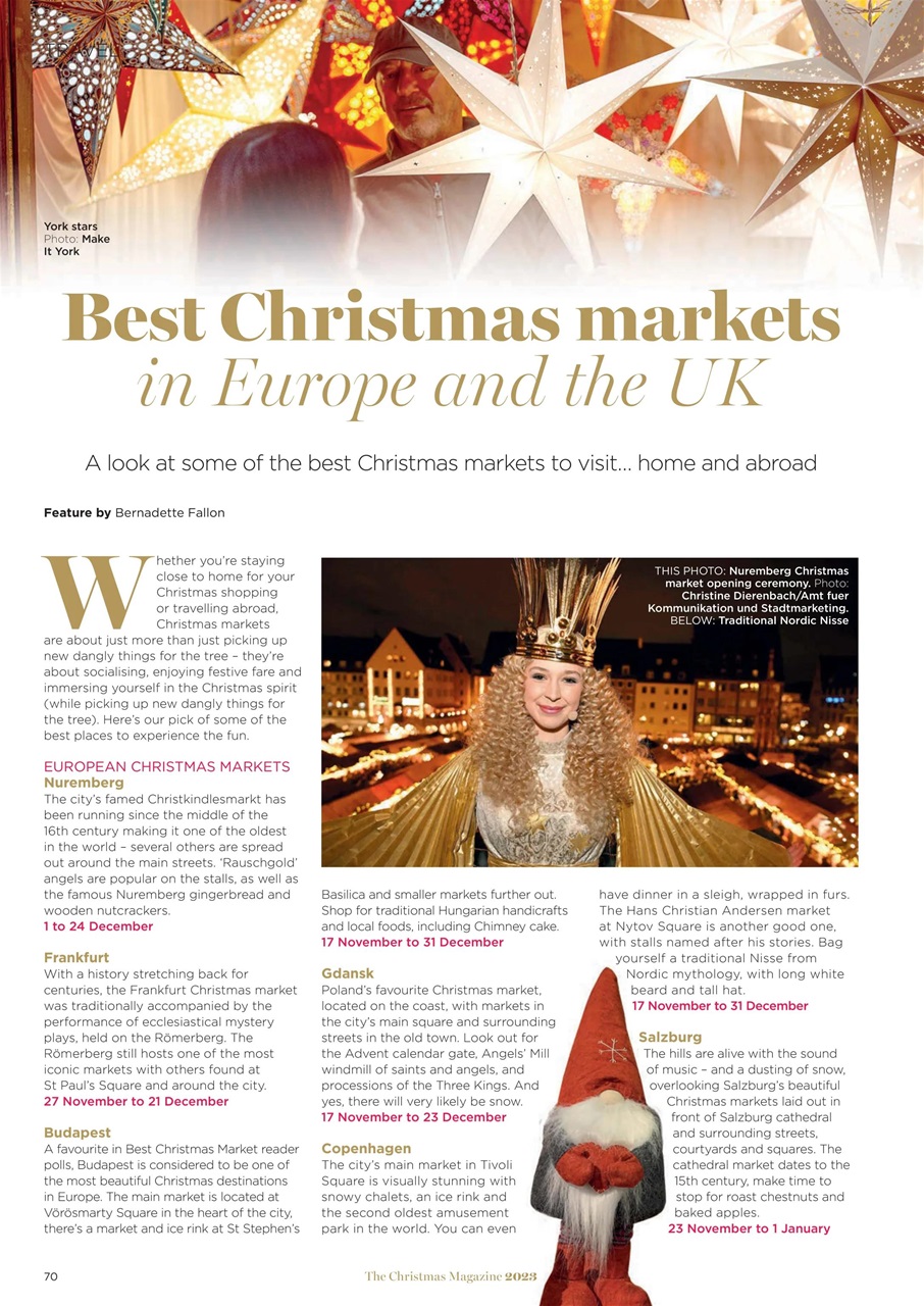 The Christmas Magazine Preview Pages