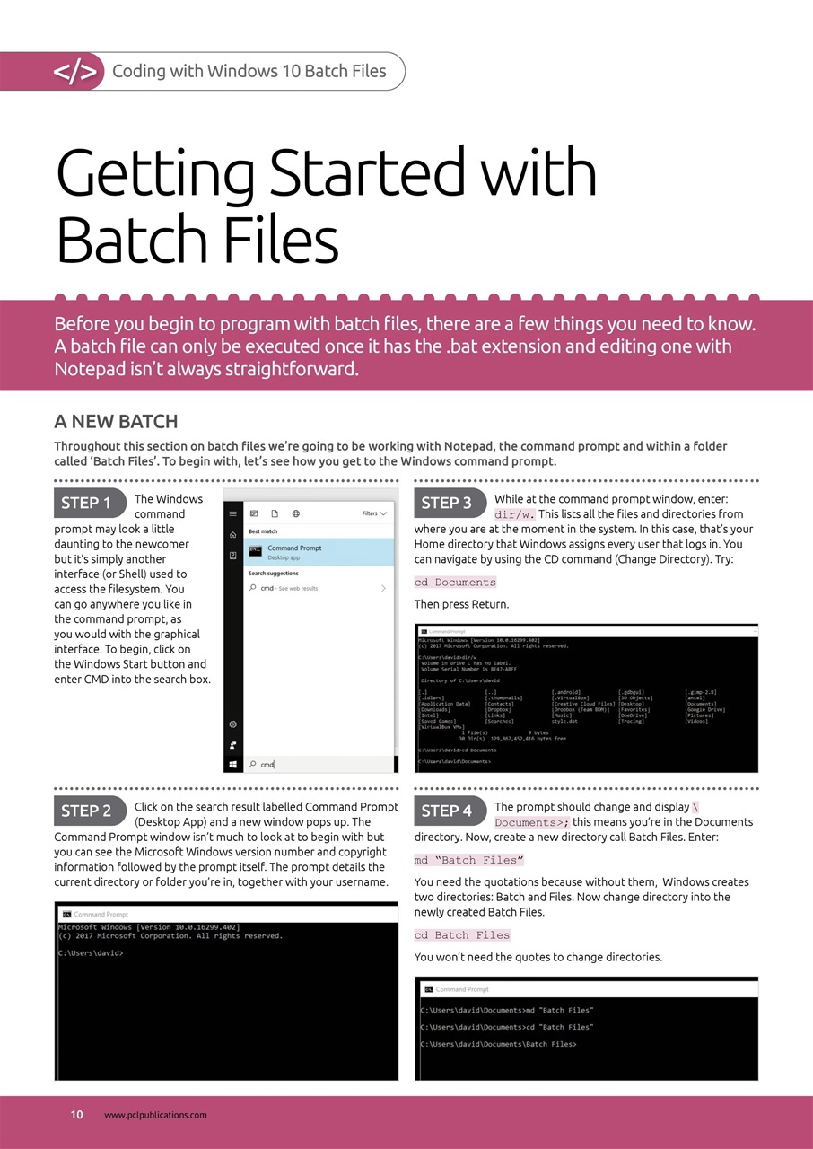 Coding User Preview Pages