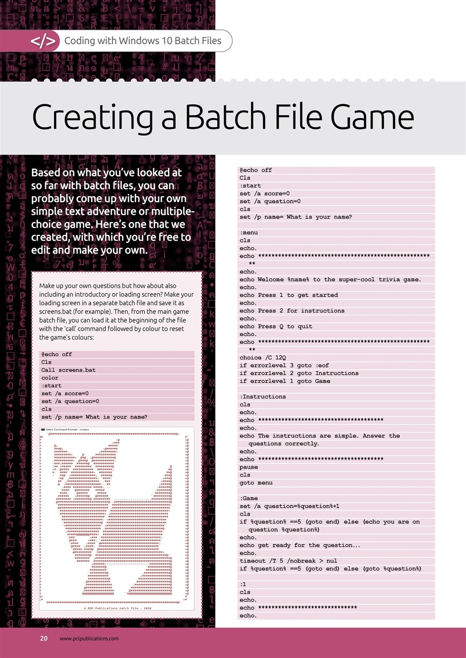 Coding User Preview Pages